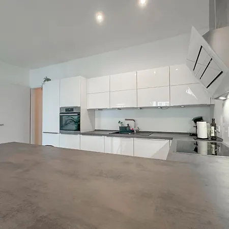 Апартаменты Modernes Trierer Cityloft Mit Grossem Balkon Трир