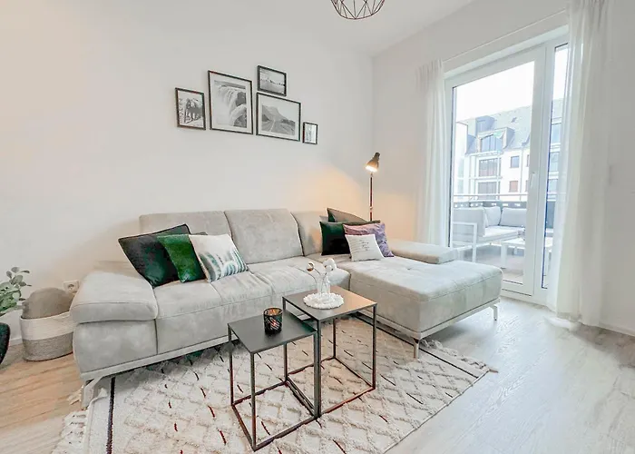 Modernes Trierer Cityloft Mit Grossem Balkon 아파트 *