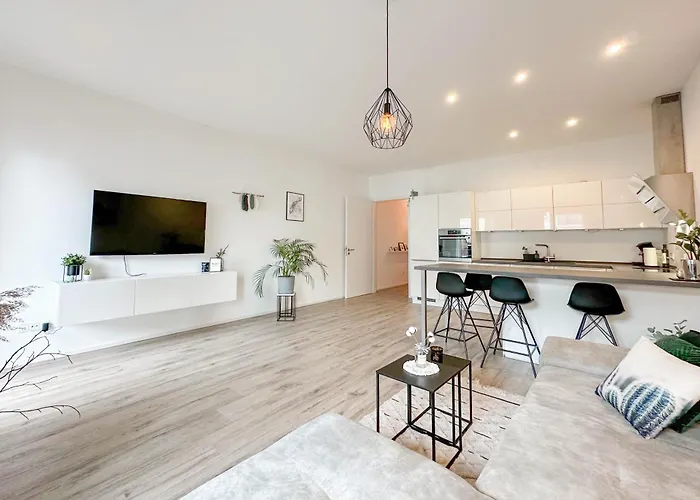 Modernes Trierer Cityloft Mit Grossem Balkon 아파트 *